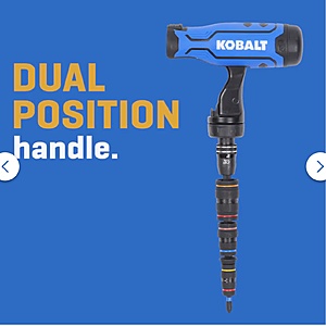 Kobalt Blue 13 -Piece Ratcheting Multi-Bit Replaced | 56669 $17