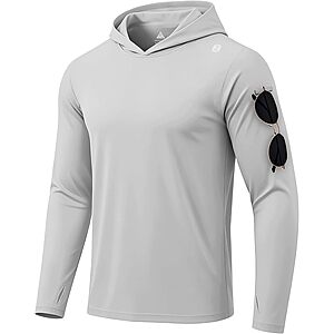 Amazon – SWISSWELL Men's UPF 50+ Sun Hoodie - $9.49–$9.99 w/ Code