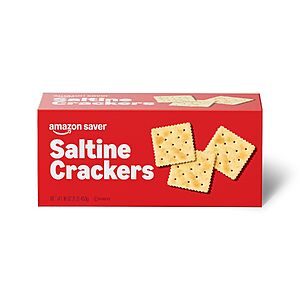 16-Oz Amazon Saver Saltine Crackers $1.51 w/ S&S + Free Shipping w/ Prime or on $35+