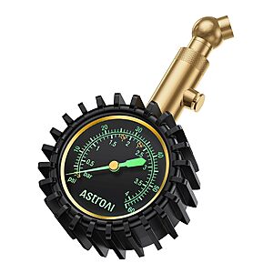 [Prime] 2-60 PSI Astroai A1 Battery-Free Dial Tire Pressure Gauge $6.49 + Free Shipping