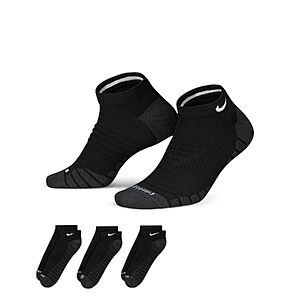 Women's 3-Pack Nike Women's Everyday Max Cushioned No-Show Training Socks (Black) $6.50 + Free Shipping on $49+