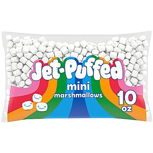 10-Oz Jet-Puffed Mini Marshmallows $0.85 w/ S&S + Free Shipping w/ Prime or on $35+