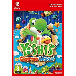 Yoshi's Crafted World (Nintendo Switch Digital) - $29.24 @ Eneba