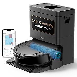 Lefant M210 Omni Robot Vacuum and Mop, 20,000Pa Suction, 800mL Dustbin $179.99