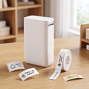 NIIMBOT D101 Portable Bluetooth Label Maker $9.99 + Free Shipping w/ Prime or on $35+