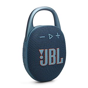 JBL Clip 5 Portable Bluetooth Speaker (Blue) $48.00 + Free Shipping