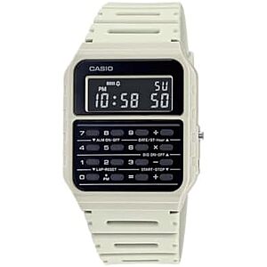 $23.97* | 34mm Casio Data Bank Watch w/ 8-Digit Calculator & Resin Band (Grey) at Amazon