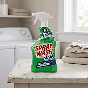 [SnS, AC] $2.33* | 16-Oz Spray 'n Wash Max Laundry Stain Remover Spray (w/ Oxi Action) at Amazon