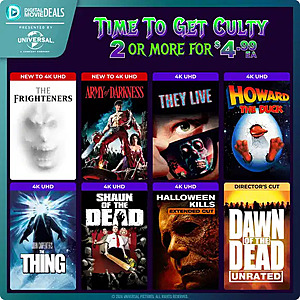 Fanflix: Universal Pictures Cult Horror Digital Films $4.99 wyb 2+