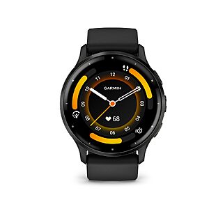 Garmin Venu® 3, Premium Fitness Smartwatch, 45mm, Black | Body Battery™ Energy Monitoring, Sleep Coach, Workout Benefit & Recovery Time $299