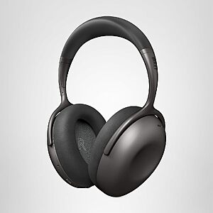 KEF Mu7 Noise Cancelling Wireless Headphones (Charcoal Grey), Adjustable $202.22