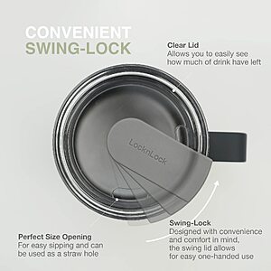 16 oz LocknLock Metro Insulated Mug with Lid & Handle (Mint) $10.12 + Free S&H w/ Prime or $35+