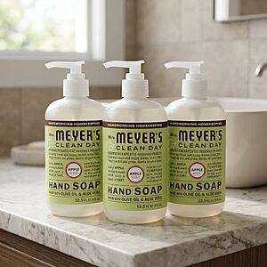 [SnS, AC] $8.76* | 3-Pack 12.5-Oz Mrs. Meyer's Clean Day Hand Soap at Amazon