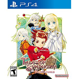 Tales of Symphonia Remastered XBox One - $15.75 or PS4 - $14.50