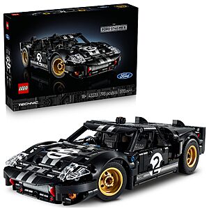 793-Pc LEGO Technic 1966 Ford GT40 MKII Race Car Building Set $59.99 + Free Shipping