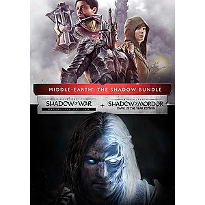 Middle-earth: The Shadow Bundle (Shadow of War / Shadow of Mordor) $4.59
