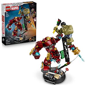 413-Piece LEGO Marvel Epic Battle: Hulkbuster vs. The Hulk $39.99 + Free Shipping
