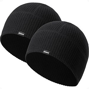 Amazon – Atneato 2-Pack Thermal Running Skull Caps - $8.99 w/ Code
