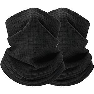 Amazon – Atneato 2-Pack Thermal Neck Gaiters - $8.99 w/ Code