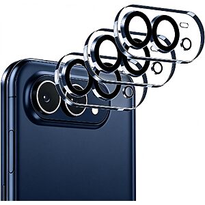Tamoria for iPhone Duo Camera Lens Protector Clear 9H Glass 3-Pack $3.49 AC