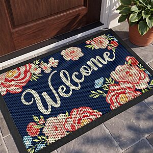 Amazon – WELDUN Heavy-Duty Front Door Mat - $9.99–$12.49 w/ Code