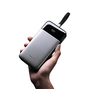 CUKTECH 25000mAh 100W Portable Power Bank w/ Built-In USB-C Cable $39.89 + Free Shipping