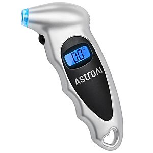 [Prime] AstroAI 150PSI Digital Tire Pressure Gauge (Silver) $2.50 + Free Shipping