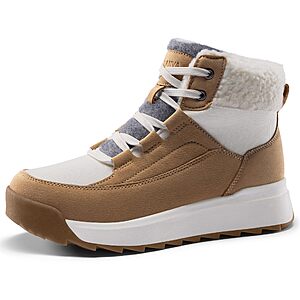 Amazon – Women's Faux-Fur-Lined Winter Ankle Boots - $34.79 w/ Code