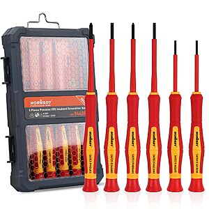 [Prime] 6-Piece Horusdy 1000V Mini Insulated Screwdriver Set w/ Magnetic Tips $9.99 + Free Shipping