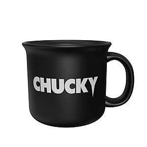 16-Oz Zak Designs Chucky Ceramic Camper Mug $3.99 + Free Shipping w/ Walmart+ or on $35+