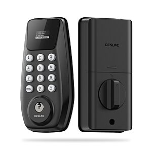 DESLOC C100 Keyless Entry Door Lock with Visual Display, Auto Lock $19.99