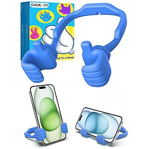 [Prime] CALDEVER Thumbs Up 360° Flexible Universal Phone & Tablet Stand $4.99 + Free Shipping