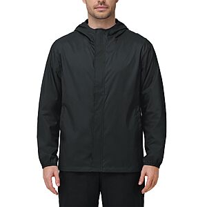 ZITY Lightweight Mens Waterproof Windbreaker - $11.99 After coupon