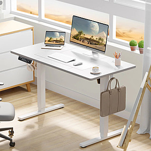 40" Inbox Zero Ovidia Standing & Height-Adjustable Desk (White) $89.99 + Free Shipping