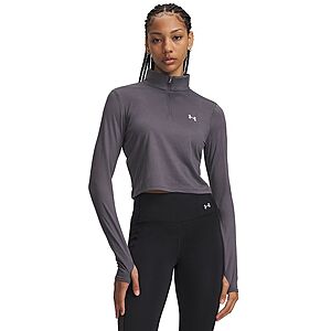 Under Armour Women's Tech Half-Zip Pullover (Black, Castlerock, Sizes: L,XL) $12.50 + Free Store P/U at Kohl's or F/S on Orders $49+ //