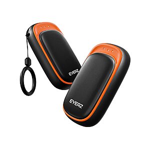 (2 pack) Hand Warmers Rechargeable, AI Electric Handwarmers, 3 Levels Heat $9.99