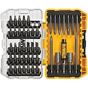 $9.98* | 45-Pc DEWALT Screwdriver Bit Set w/ Tough Case at Amazon