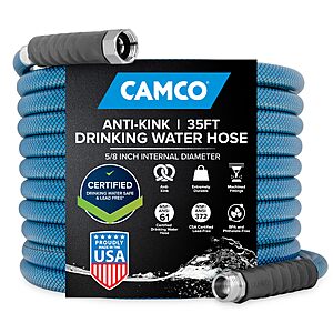 $29.98: Camco TastePURE 35-Foot RV Drinking Water Hose