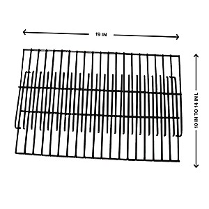 19 in. Adjustable Porcelain Coated Cooking Grate YMMV $7.50