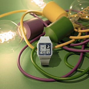 Casio POP Bio-Based Renewable Band LED Backlight Daily Alarm Digital Watch LF20W-8A $29.26