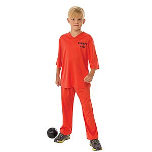 Rubies Kids Inmate 101 Prisoner Halloween Costume (Large) $4.41 + Free Shipping w/ Prime or on $35+