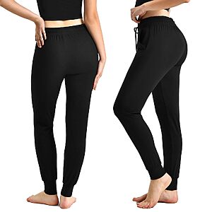 CADITEX Womens Joggers with Pockets Track Athletic Sweatpants Women $4.99