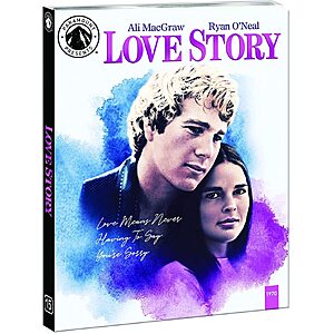 Love Story Blu Ray $10.11 Amazon.com