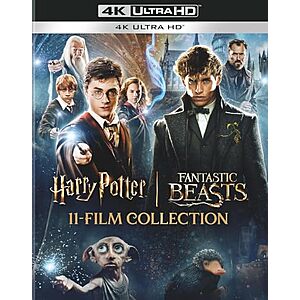 $89.49* | Harry Potter and Fantastic Beasts 11-Film Collection (4K Ultra HD Blu-ray) at Amazon