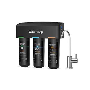 Waterdrop TSB-UF 0.01 μm Ultra Filtration Under Sink Water Filter System $113.99 + Free Shipping