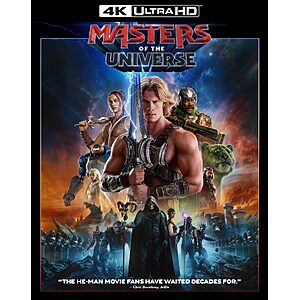 Masters Of The Universe (2026) 4K UHD $24.99 Amazon.com
