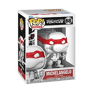 Pre-order: Funko Pop! Comics: Teenage Mutant Ninja Turtles: Michelangelo or Donatello or Raphael​ or Leonardo $14.99
