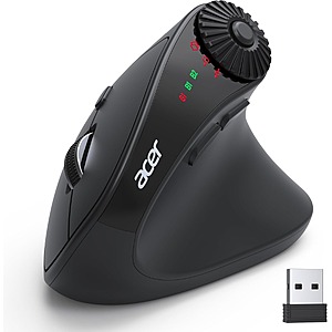 Acer Ergonomic Wireless BT Vertical Mouse w/ Side Scroll Wheel $16.99 + Free Shipping