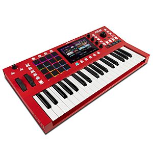Akai Professional MPC Key 37 Standalone Production Synthesizer, Drum Machine, MIDI Keyboard, with Wi-Fi, Bluetooth, Touchscreen, Plug-ins, and Native Instruments Integration $699