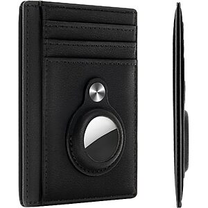 Hawanik Men's RFID Minimalist Wallet w/ Airtag Holder (Various colors) from $5.49 + Free Shipping w/ Prime or on $35+